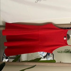 COPY - Red H&M “Divided” Short Skater Dress Halte…